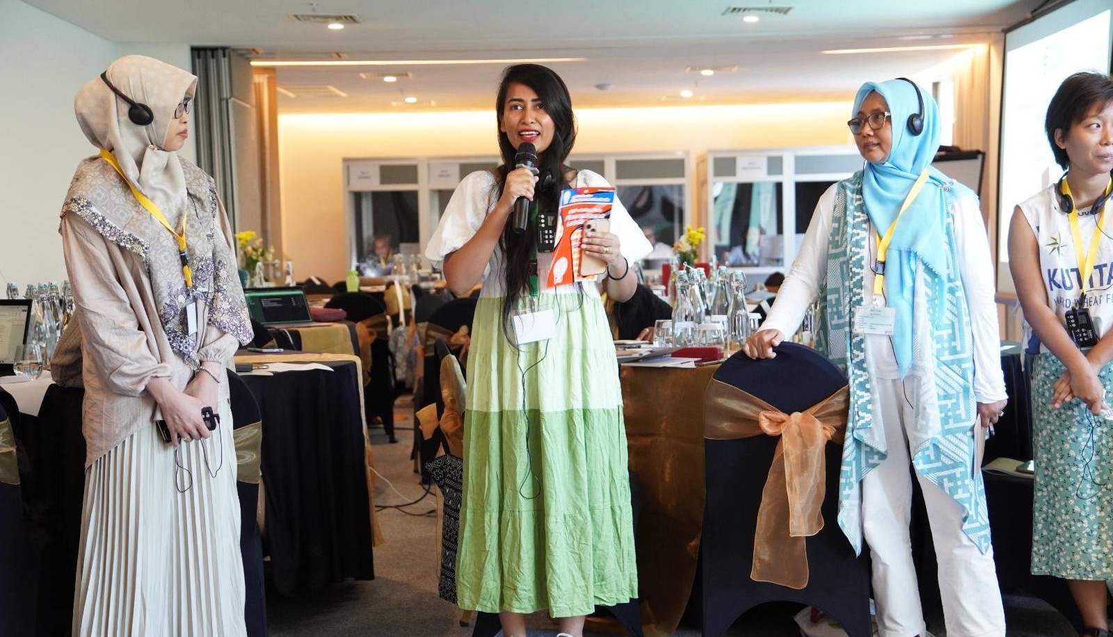 Suman Saurav at GAGGA's Women's Environmental Human Rights Defenders' Voices Gathering